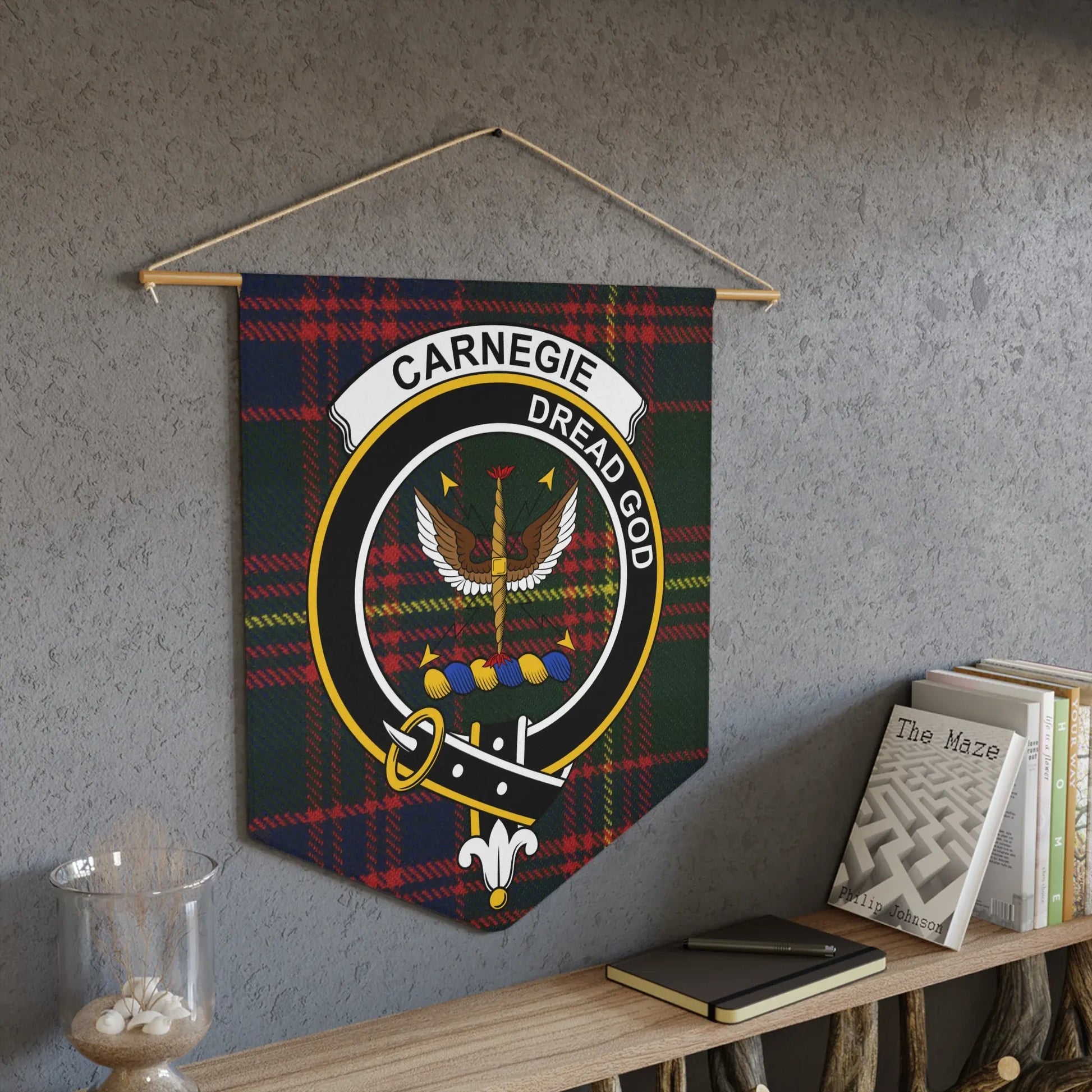 Carnegie Dread God Tartan Inspired Wall Hanging product