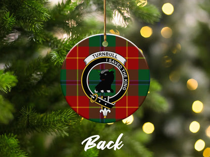 Turnbull I Saved The King Plaid Ornament product type