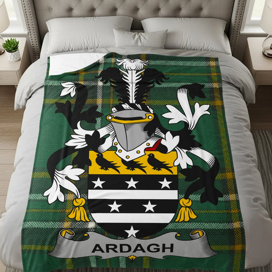 Ardagh Family Crest Blanket for Unique Product Type