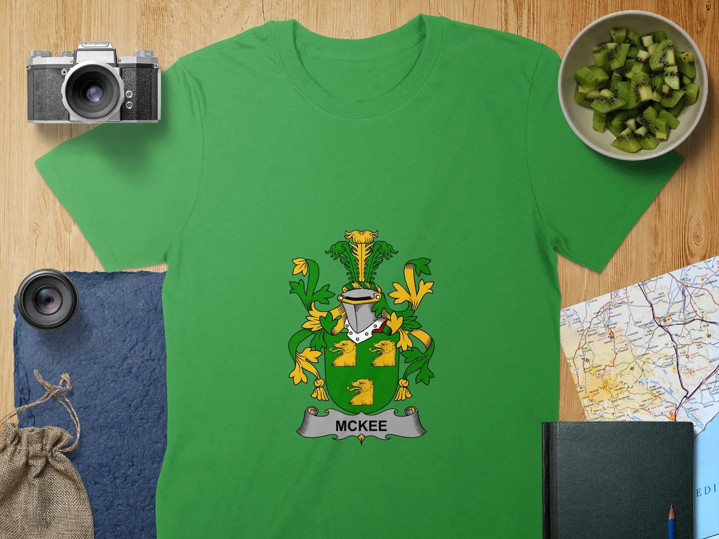 McKee Family Crest Graphic Tee Shirt Sale