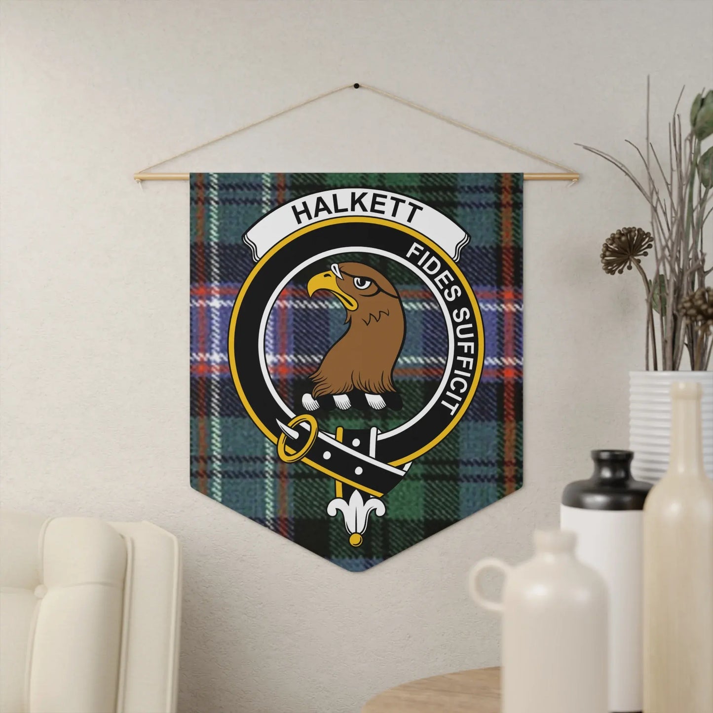 Halkett Fides Sufficit Eagle Artwork Wall Hanging product