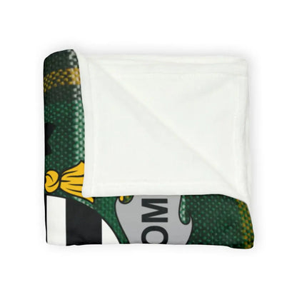 Green and Black Design Cozy Blanket product