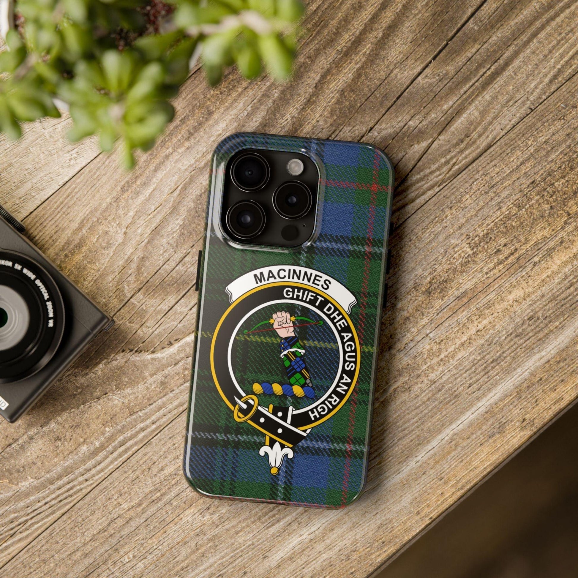 Macinnes Scottish Tartan Clan Cell Phone Case - Celtic Ancestry Gifts