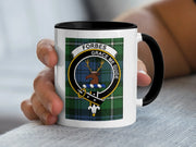 Forbes Clan Tartan Accent Mug – Scottish Heritage | 11 oz & 15 oz