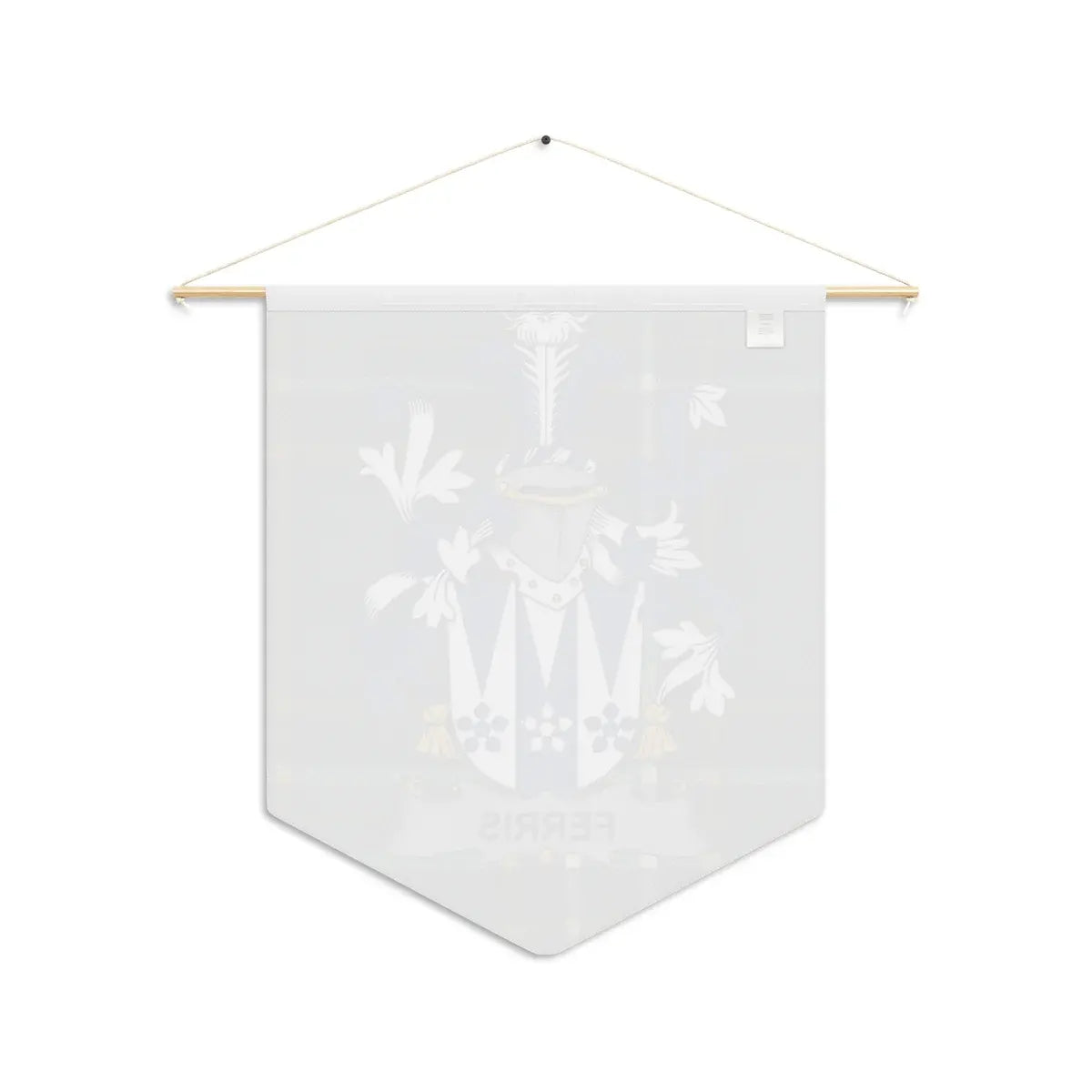 Personalized Family Name Crest Banner Art product