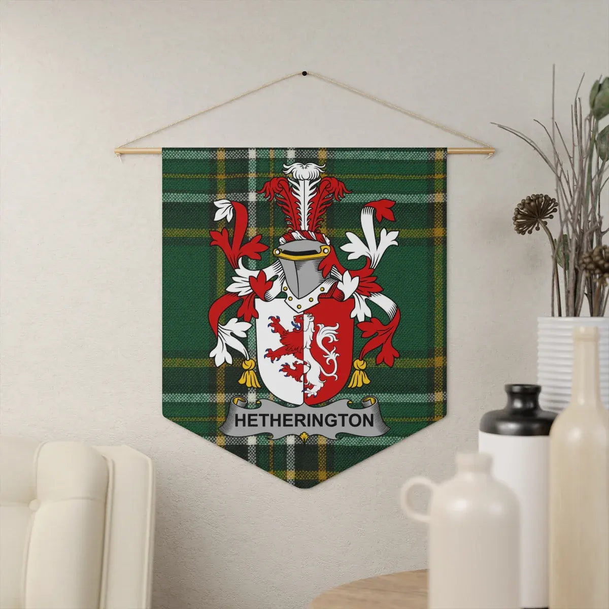 Custom Family Coat of Arms Wall Hanging Decor product type