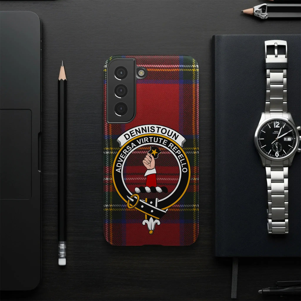 Dennistoun Adversa Virtute Repello Phone Case