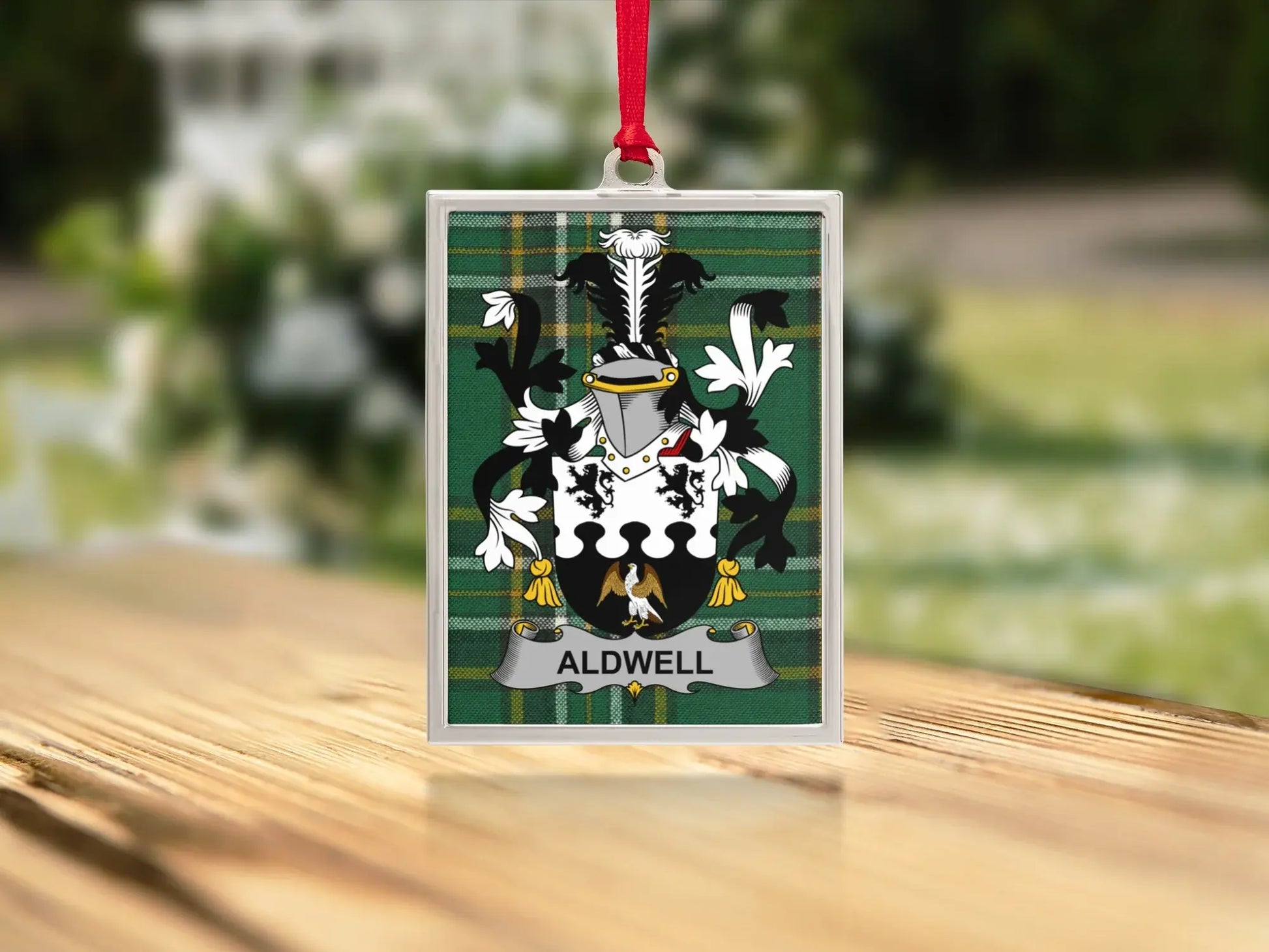 Aldwell Family Crest Custom Display Plaque product type
