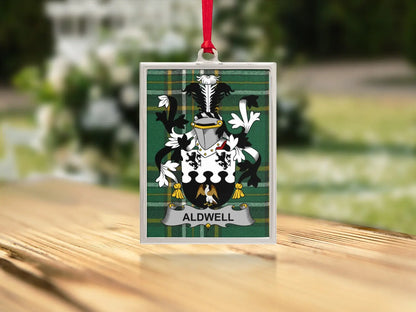 Aldwell Family Crest Custom Display Plaque product type