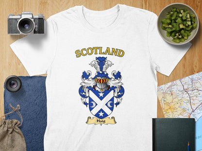 Haig Clan Family Crest Scotland T-Shirt - Celtic Ancestry Gifts