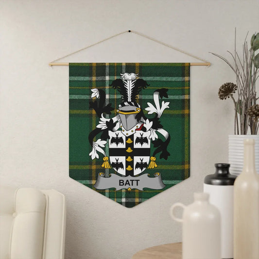 Batt Family Crest Plaid Wall Hanging Decor product