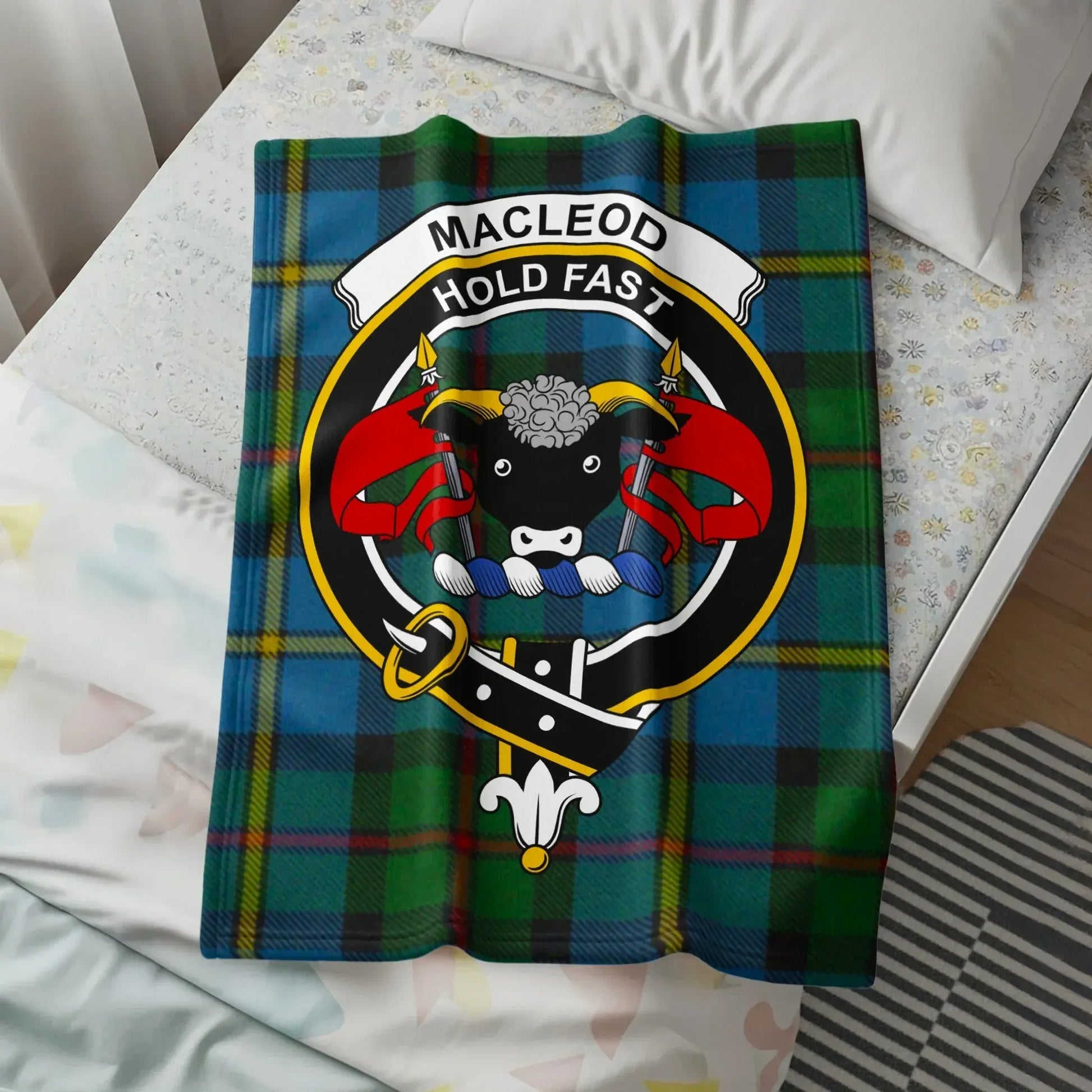 Macleod Hold Fast Clan Crest Blanket product