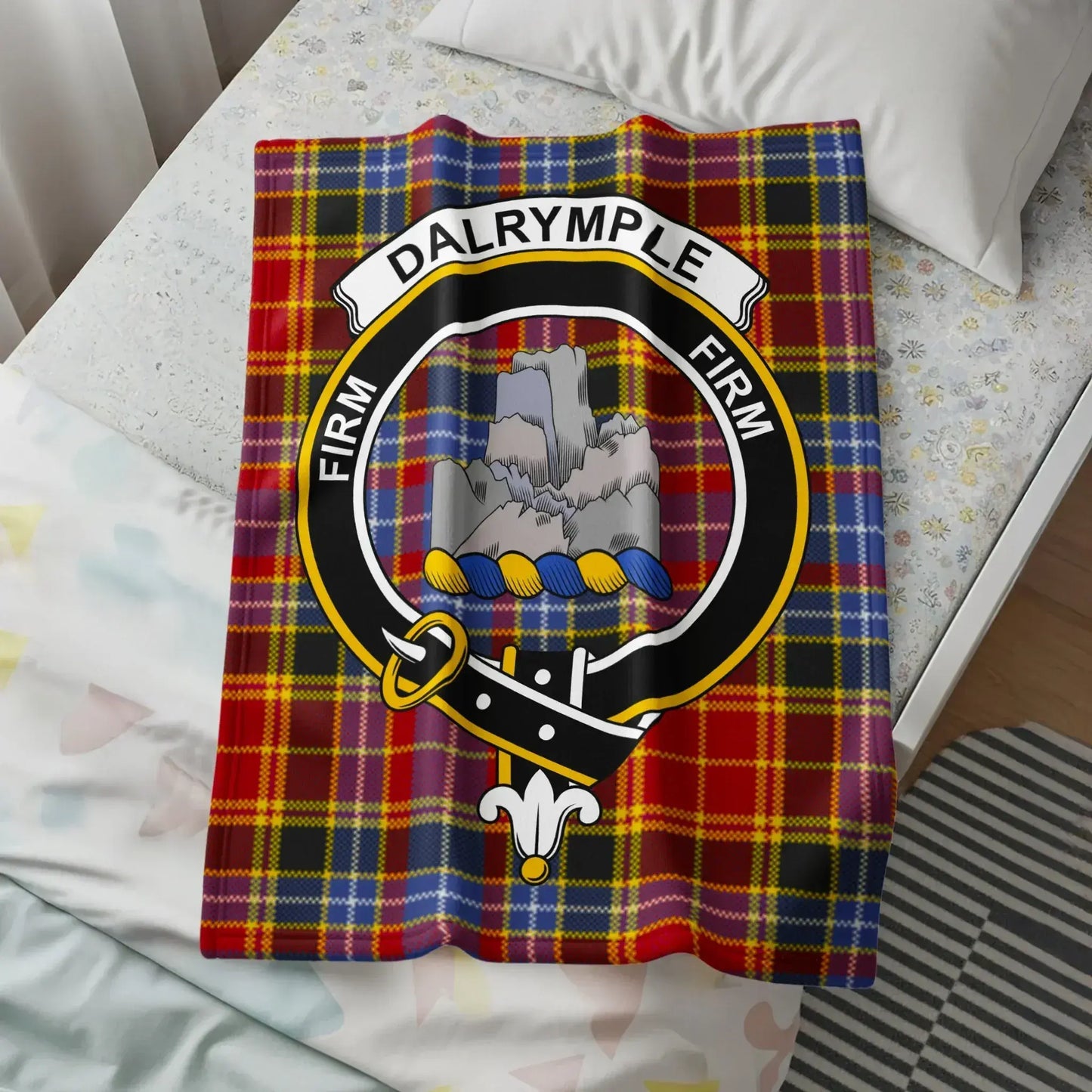 Dalrymple Clan Tartan Plaid Blanket product
