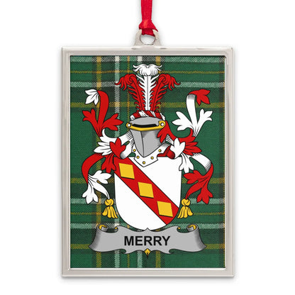 Merry Scottish Family Crest Ornament product