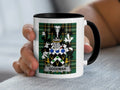Goodman Irish family crest black accent mug