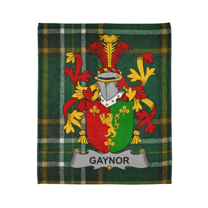 Vibrant Gaynor Family Crest Tartain design product