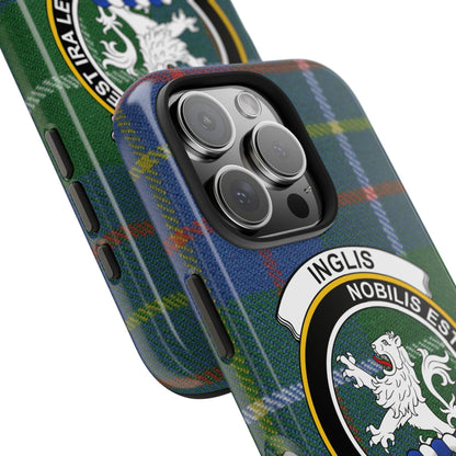 Inglis Clan Scottish Tartan Cell Phone Case