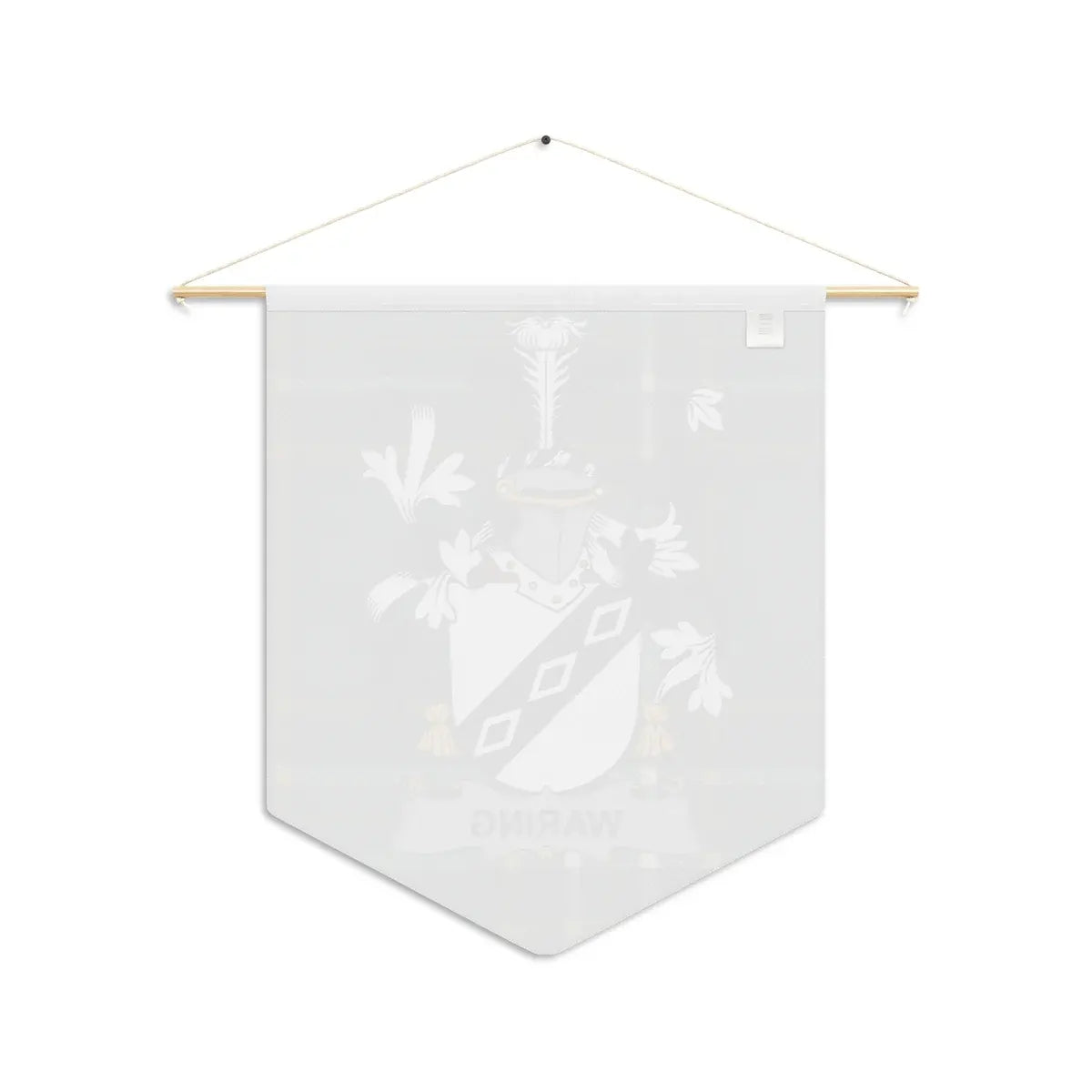 Waring Family Crest with Shield Wall Tapestry product
