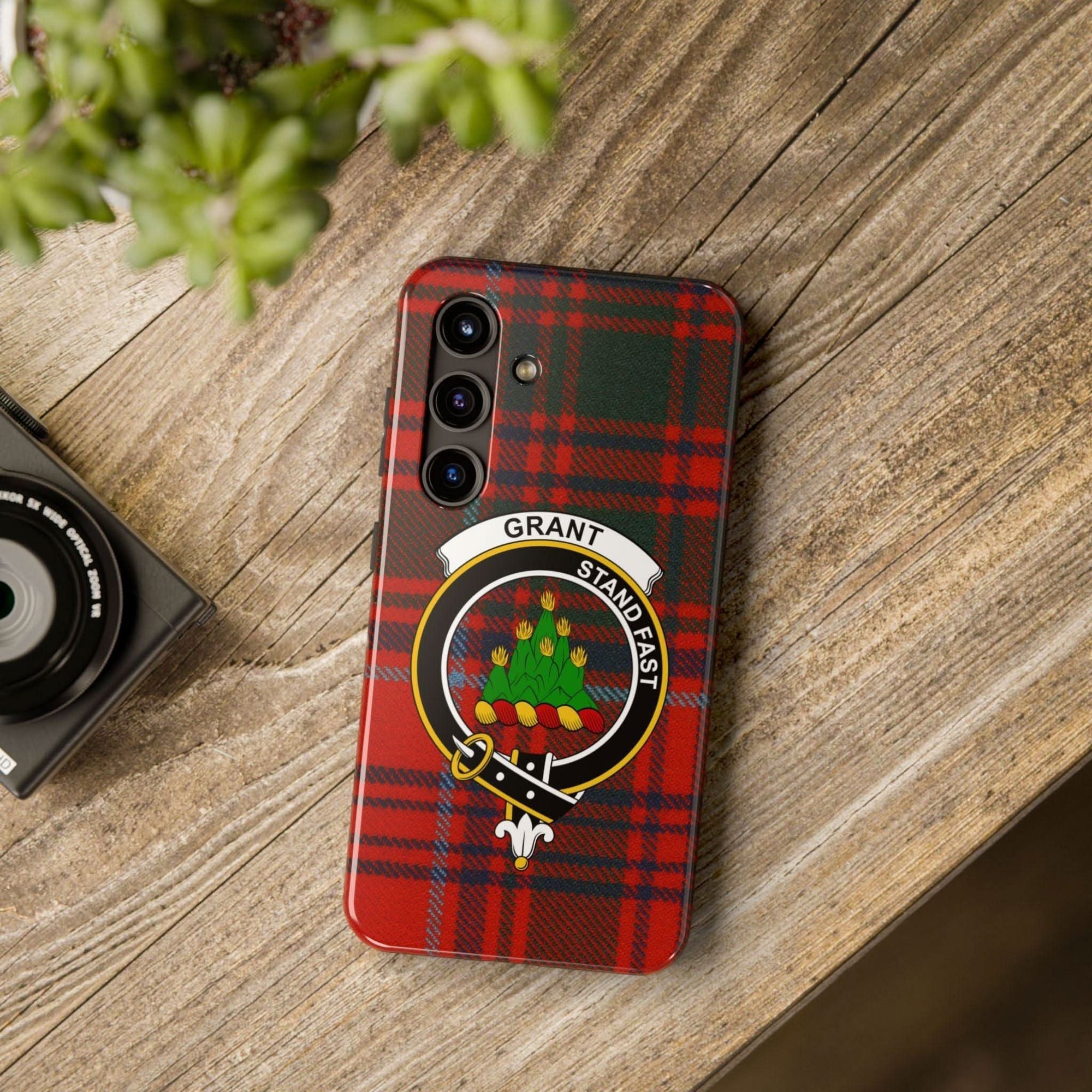 Grant Clan Scottish Tartan Cell Phone Case - Celtic Ancestry Gifts