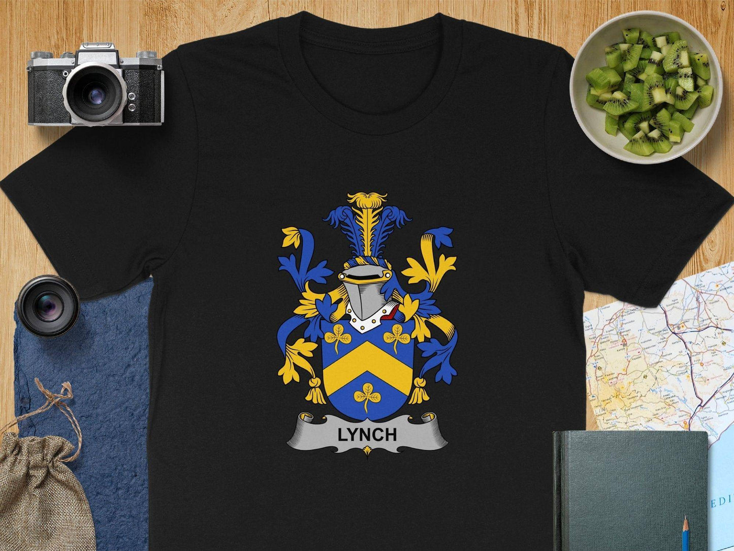 Customizable Family Crest Design T-Shirt Product