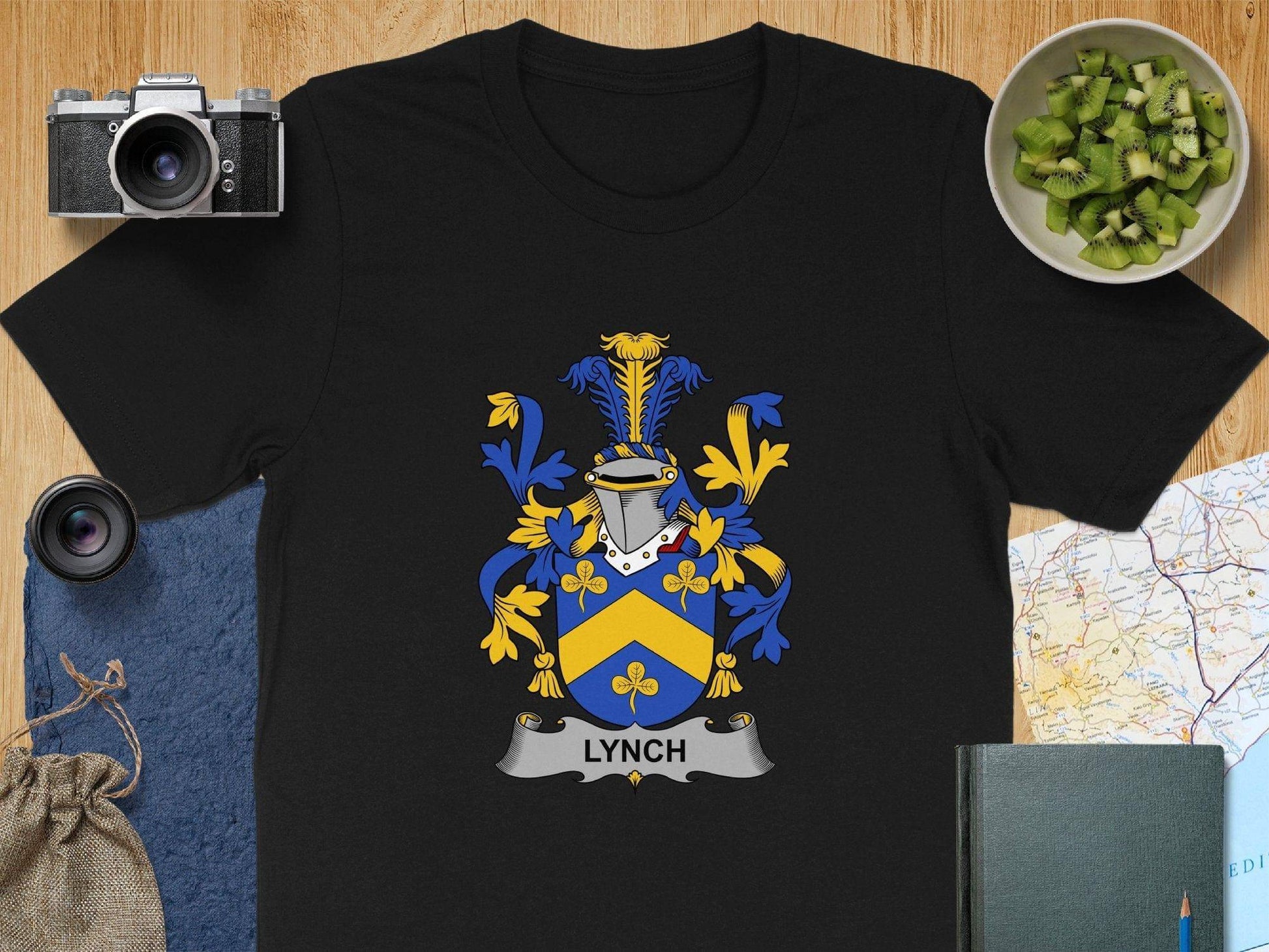 Customizable Family Crest Design T-Shirt Product