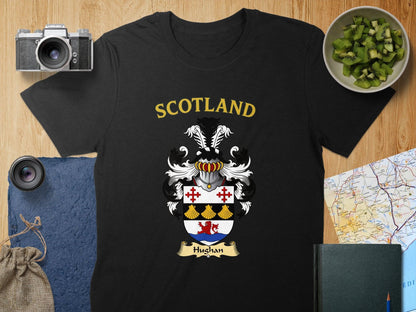 Scotland Hughson Crest T-Shirt unique apparel product type