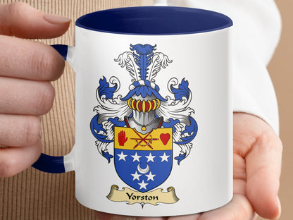 Vorston Scottish Coat of Arms Mug - Living Stone Gifts