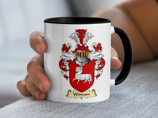 Winram Clan Scottish Coat of Arms Mug - Living Stone Gifts