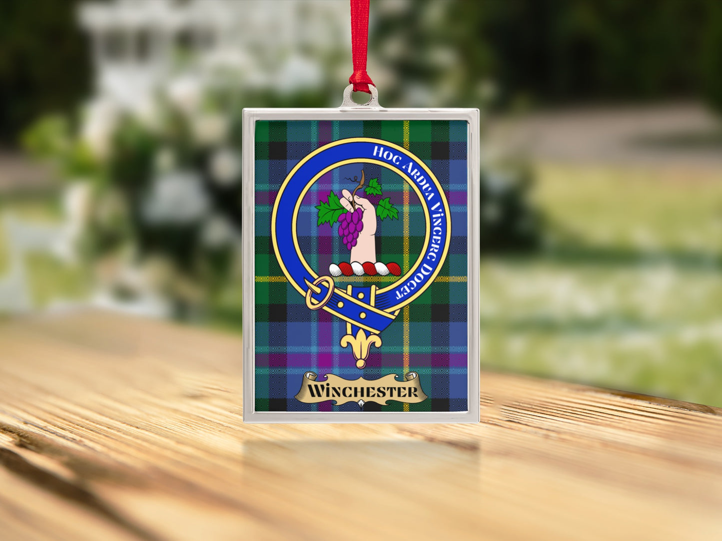 Winchester Clan Crest Hanging Ornament product type
