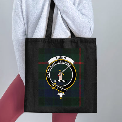 Gunn clan scottish tartan background Tote Bag - Living Stone Gifts