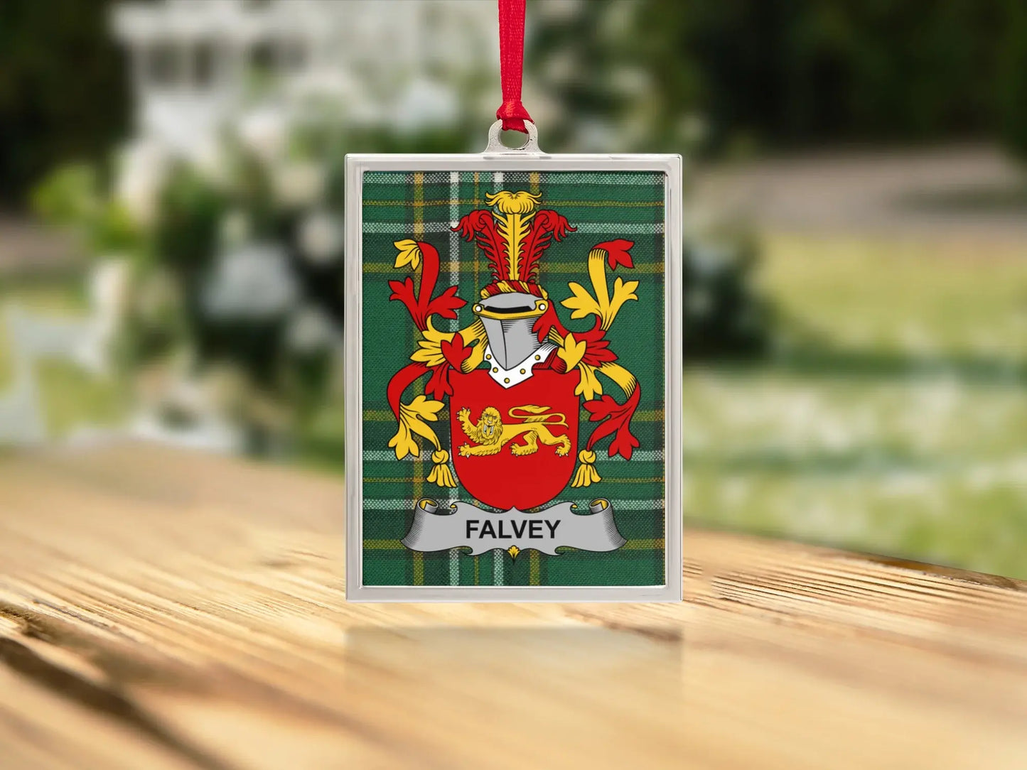 Coat of Arms Falvey Personalized Ornament product