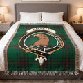 Halkett Fides Sufficit Eagle Tartan Woven Blanket