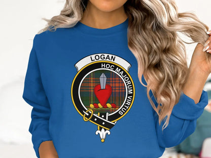 Custom Logan Clan Crest Design Sweatshirt product type