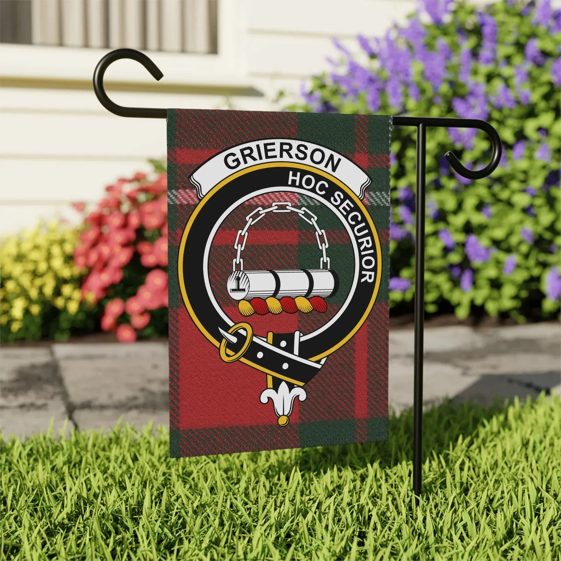 Scottish Clan Grierson Garden Flag decorative product