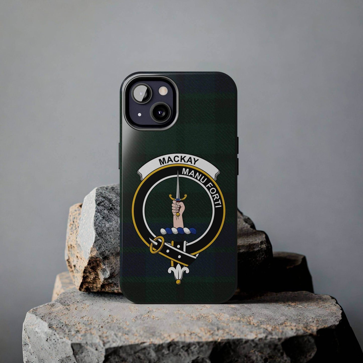 Mackay Clan Scottish Tartan Cell Phone Case - Celtic Ancestry Gifts