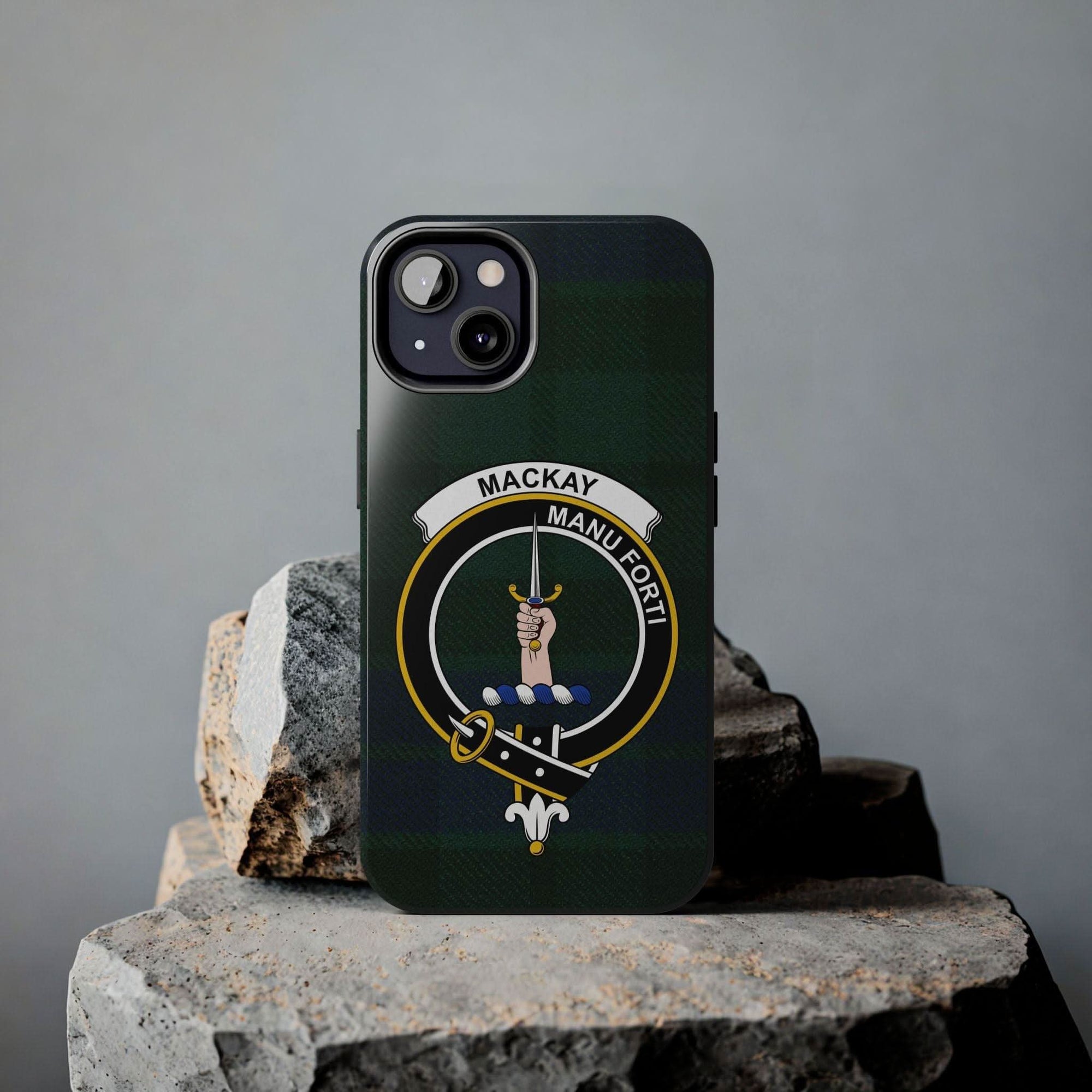Mackay Clan Scottish Tartan Cell Phone Case - Celtic Ancestry Gifts