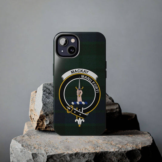 Mackay Clan Scottish Tartan Cell Phone Case - Celtic Ancestry Gifts