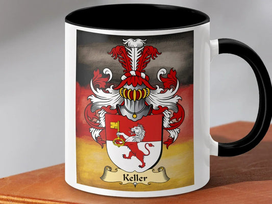 Unique German Family Crest Customizable Mug product