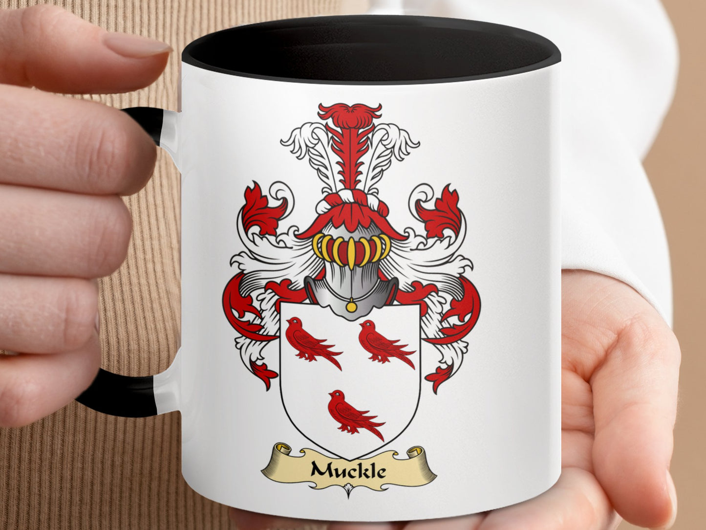 Family Heritage Scottish Clan Surname Coat of Arms Mug - Living Stone Gifts