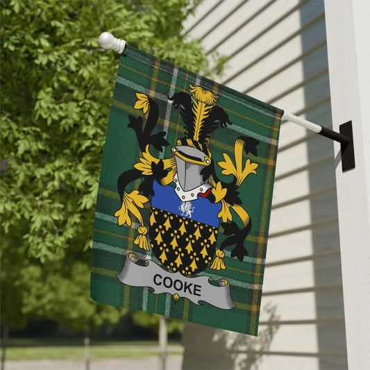 Personalized Family Coat of Arms Garden Flag product