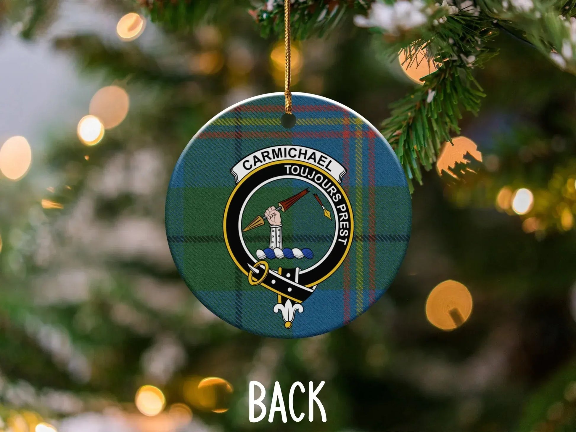 Carmichael Toujours Prest Christmas Ornament product