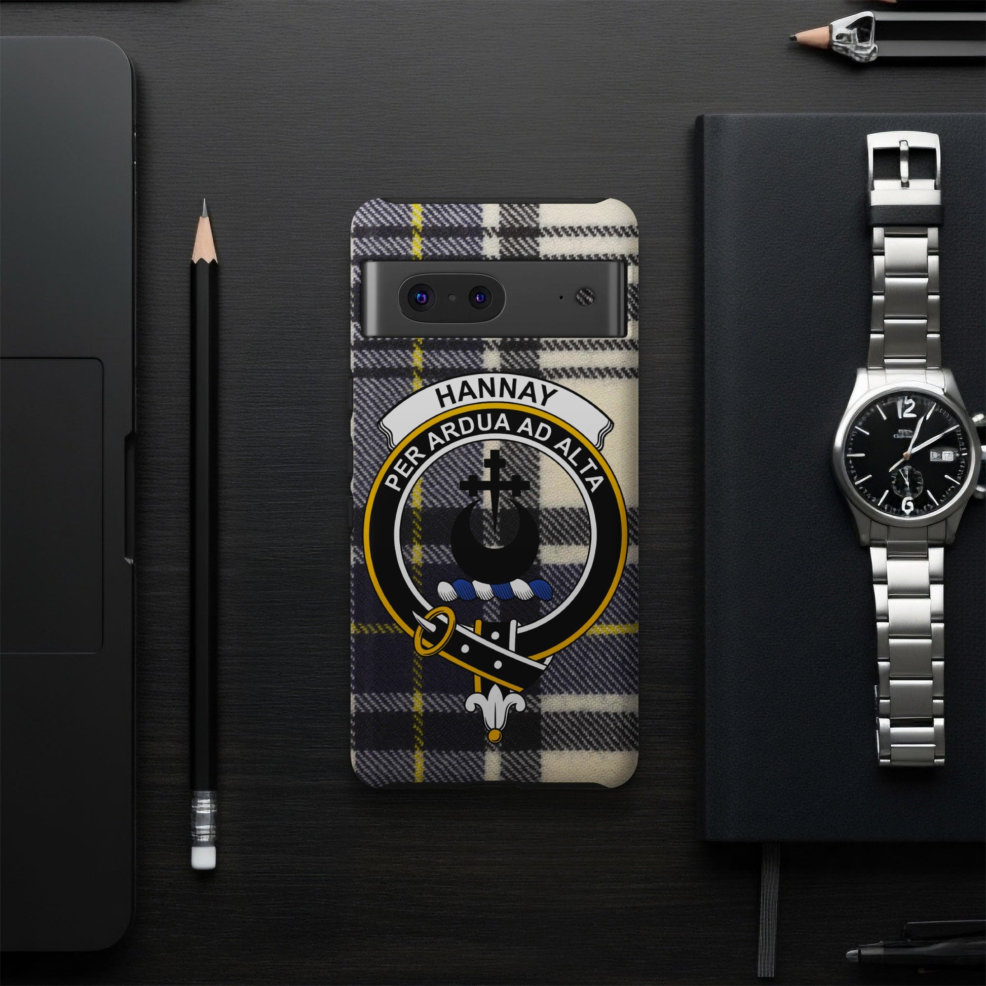 Hannay Per Ardua Ad Alta Custom Phone Case