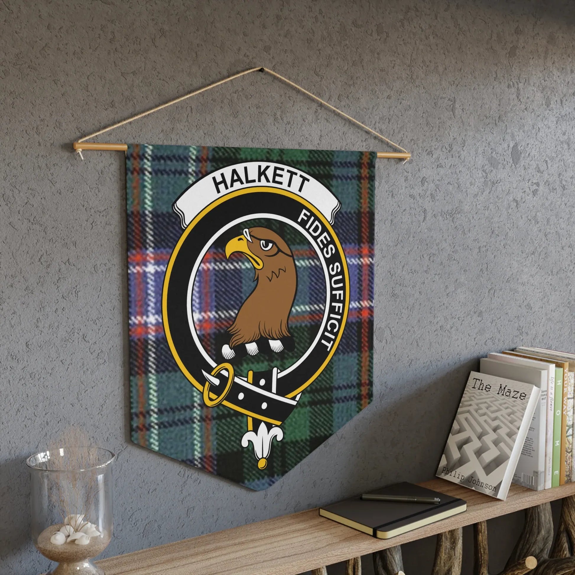 Scottish Clan Halkett Eagle Themed Wall Hanging product