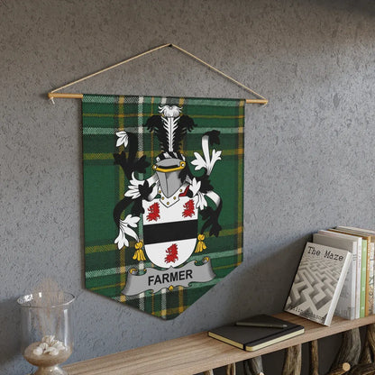 Personalized Family Crest Wall Hanging Display product type