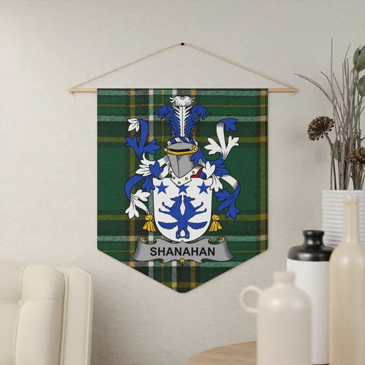 Custom Family Crest Wall Banner Decor Product