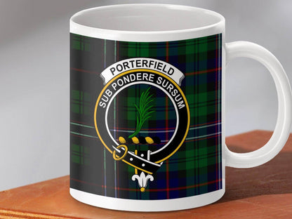 Porterfield Sub Pondere Sursum Crest Mug product