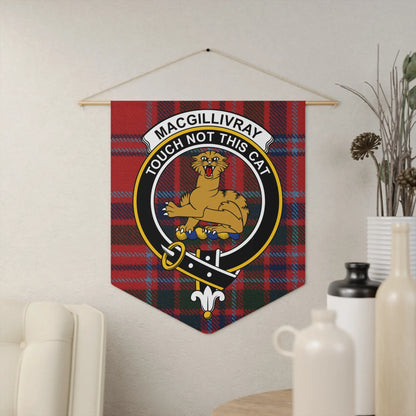 Macgillivray Touch Not This Cat Plaid Wall Hanging product
