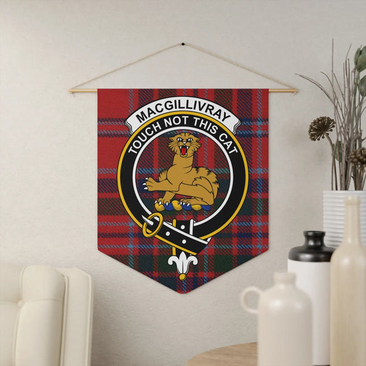 Macgillivray Touch Not This Cat Plaid Wall Hanging product