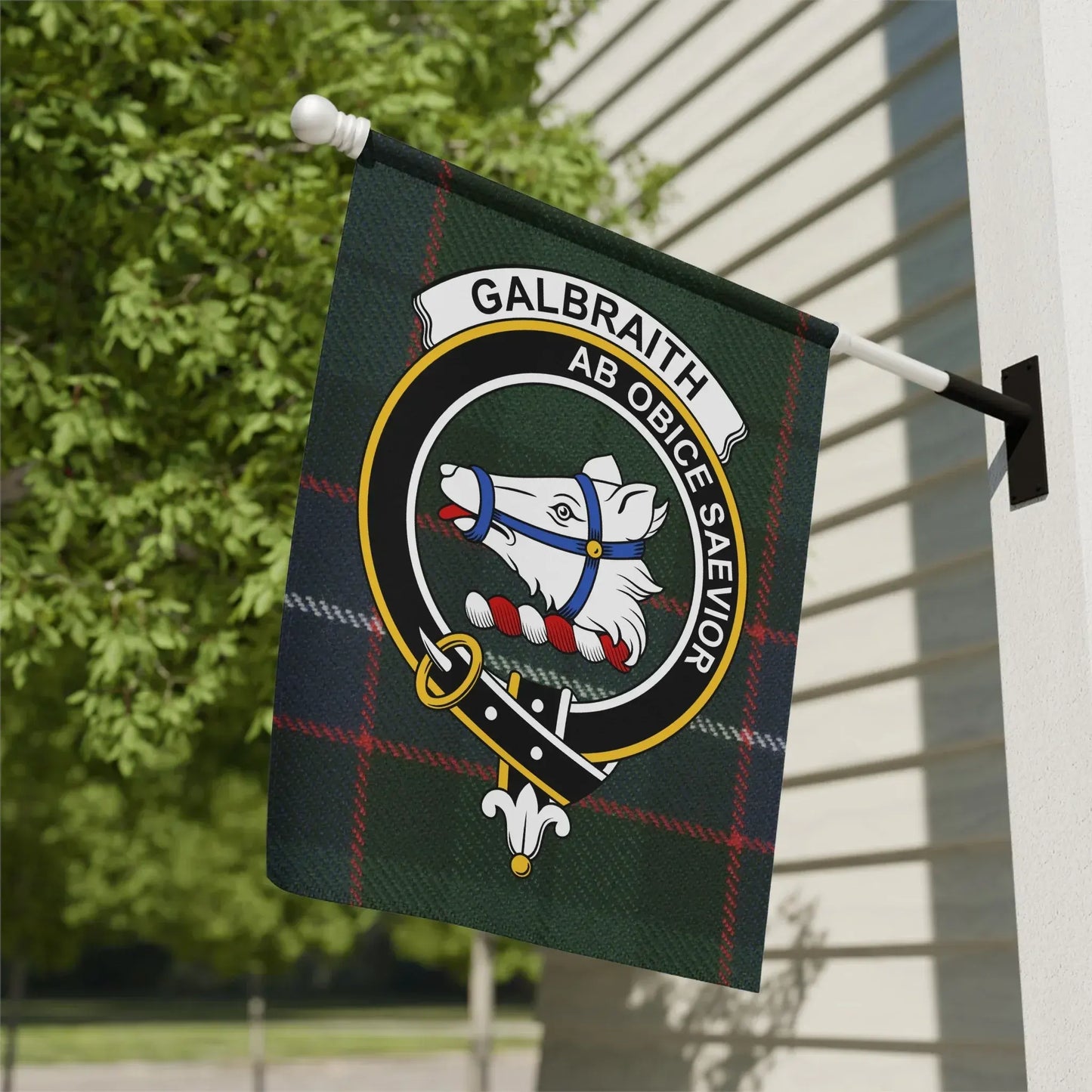 Galbraith Clan Crest Outdoor Hanging Flag product