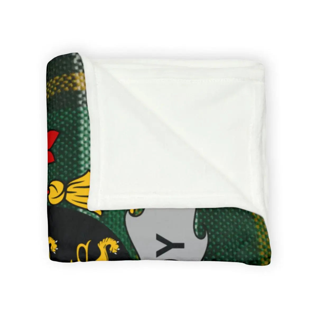 Cozy Comfortable Green Printed Blanket product